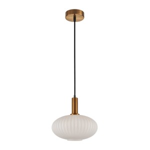 Della lampa wisząca 1xE27 złota PND-31982-1B-GD