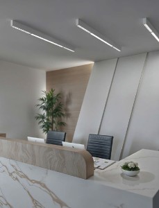 Linia Premium lampa sufitowa 1xLED/40W/4000K biała