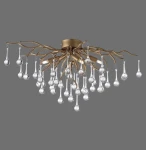 Icicle lampa sufitowa 4xG9 postarzany mosiądz 8090-11