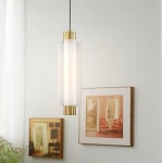 Osmo lampa wisząca LED 9W 3000K mosiądz ST-15038P-1