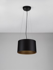 Bajo lampa wisząca 1xLED 24W czarna LE44266