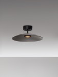 Peca lampa sufitowa 1xLED 12W czarna szary LE44277
