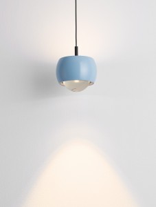 Lima lampa wisząca 1xLED 13W niebieska LE44283