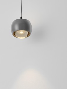 Lima lampa wisząca 1xLED 13W szara LE44284