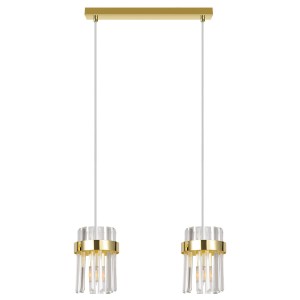 Vetro lampa wisząca 2xE14 złota LP-2910/2L GD