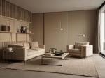 Kinkiet Chota 1xLED 20W w kolorze czarnym i złotym, zamontowany na ścianie w nowoczesnym wnętrzu. Produkt ma minimalistyczny design, z prostymi liniami oraz geometrycznymi detalami, idealny do oświetlenia pomieszczenia.
