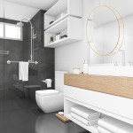 Lampa wisząca LED Mirror D60 o mocy 35W, z klasą ochrony IP44, w złotym kolorze. Zawieszona w łazience, obok umywalki, w nowoczesnym stylu. Okrągły kształt, subtelne wykończenie, podkreśla elegancję wnętrza.
