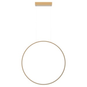 Mirror D60 lampa wisząca LED 35W IP44 CCT złota