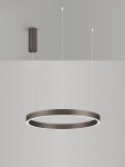Bari D60 lampa wisząca 1xLED 60W brązowa LE44318