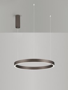 Bari D60 lampa wisząca 1xLED 60W brązowa LE44318