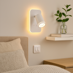 Pipe Ring kinkiet  (spot) 1xGU10 + LED 6W biały ML2082