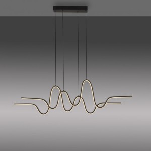 Altitude lampa wisząca LED 59W 3000K czarna 2292-18