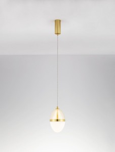 Arena lampa wisząca 1xLED 20W złota LE44329