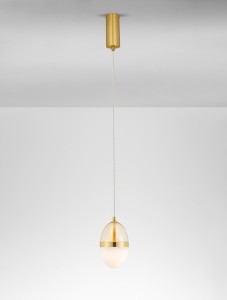 Arena lampa wisząca 1xLED 13W złota LE44330