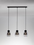 Moche lampa wisząca 3xE27 czarna LE44342