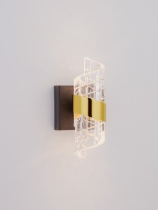 Paita kinkiet 1xLED 9W czarny LE44353