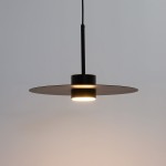 Charlie L lampa wisząca 1xGX53 czarna 41294