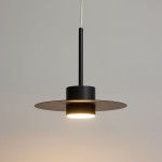 Charlie M lampa wisząca 1xGX53 czarny 41293