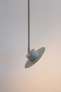 Charlie M lampa wisząca 1xGX53 szary beż 41302