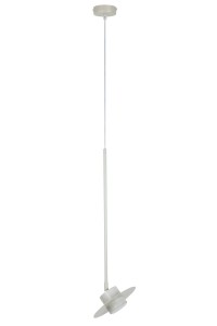Charlie S lampa wisząca 1xGX53 szary beż 41301