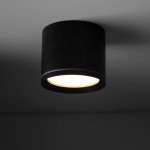 Vivo lampa sufitowa 1xGX53 IP44 czarna 10594