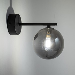 Estera kinkiet 1-punktowy czarny 4777