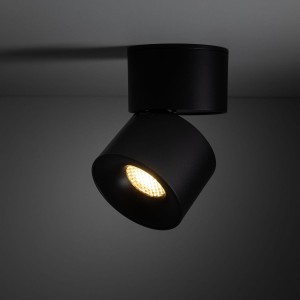 Spark lampa sufitowa spot 1xLED 10W CCT czarna 18163