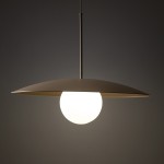 Slate lampa wisząca 1xE27 beżowa 10910