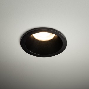 Opti oprawa sufitowa do zabudowy 1xGU10 IP64 czarna 10577