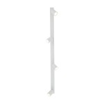 Biała lampa sufitowa podtynkowa Nex z czterema oprawami GU10, umieszczona na prostokątnej, pionowej podstawie. Reflektory skierowane w różne strony, minimalistyczny design, idealna do nowoczesnych wnętrz.