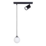 Tavira lampa wisząca 1xG9 + 1xGU10 czarna 41482