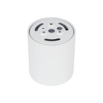 Lampa sufitowa Blaze w kolorze białym, o cylindrycznym kształcie. Widoczny górny panel z otworami do montażu, przeznaczona do jednego źródła światła LED 12W CCT. Ujęcie z góry, ukazujące detale konstrukcji i gładką fakturę.