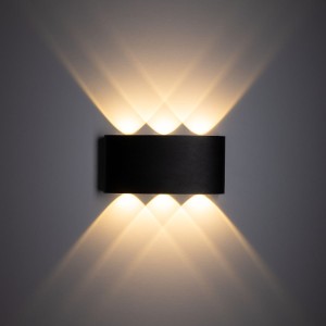 Arrow kinkiet elewacyjny zewnętrzny 6xLED 6W IP54 czarny 18181