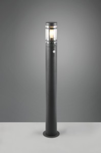 Paloma H100 lampa stojąca ogrodowa z czujnikiem ruchu 1xE27 antracyt R41719142