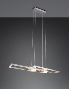 Albany lampa wisząca (z pilotem)  LED/37W nikiel 347710407