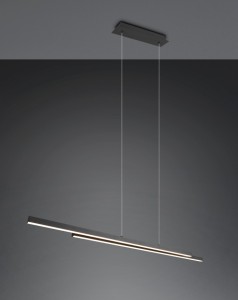 Odio lampa wisząca 2xLED/22W czarna R37882132