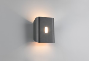 Santerno kinkiet zewnętrzny  1xLED/7,5W antracyt 246660342