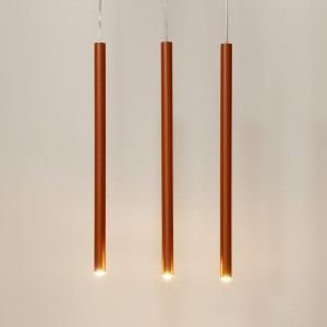 Sopel lampa wisząca 3xG9 ceglana 41451