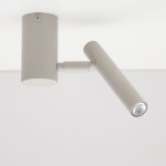 Sopel Krótki lampa sufitowa (spot) 1xG9 szary beż 41468