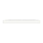 Plafon LED Evora Square 17x17 cm w kolorze białym, o mocy 12W CCT. Płaski kształt, zamontowany na suficie, z widoczną strukturą powierzchni. Prosty design w neutralnej kolorystyce, idealny do nowoczesnych wnętrz.