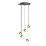 Bolicina V Gold lampa wisząca LED 25W 3000K złota OR85518
