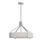 Doretto Satin Nikiel D50 lampa wisząca 3xE27 srebrna OR85624