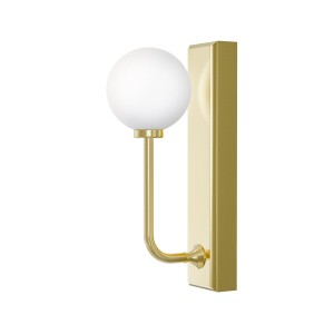 Ero Parette Old Gold IP44 kinkiet 1xG9 złoty satynowy OR85600