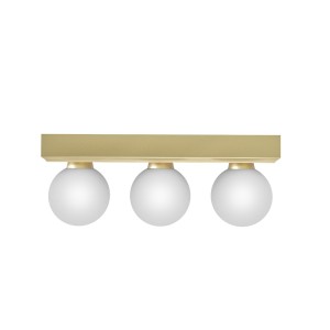 Merino Parette Old Gold 30 IP44 lampa sufitowa 3xG9 złoty OR85716