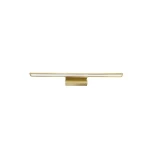 Luce Parette Old Gold 62 IP44 kinkiet LED 11W CCT w złotym kolorze. Produkt o prostokątnym kształcie, zamontowany na ścianie, z minimalistycznym designem. Wykończenie w złotej fakturze, stworzony do oświetlenia wnętrz.