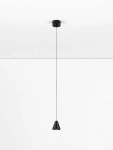  Achocalla lampa wisząca 1xLED 5W czarna LE44759