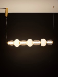 Arroyos lampa wisząca 1xLED 42W złota LE44492