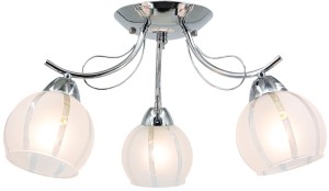 Faro lampa sufitowa 3xE27 chrom 8732/3 8C