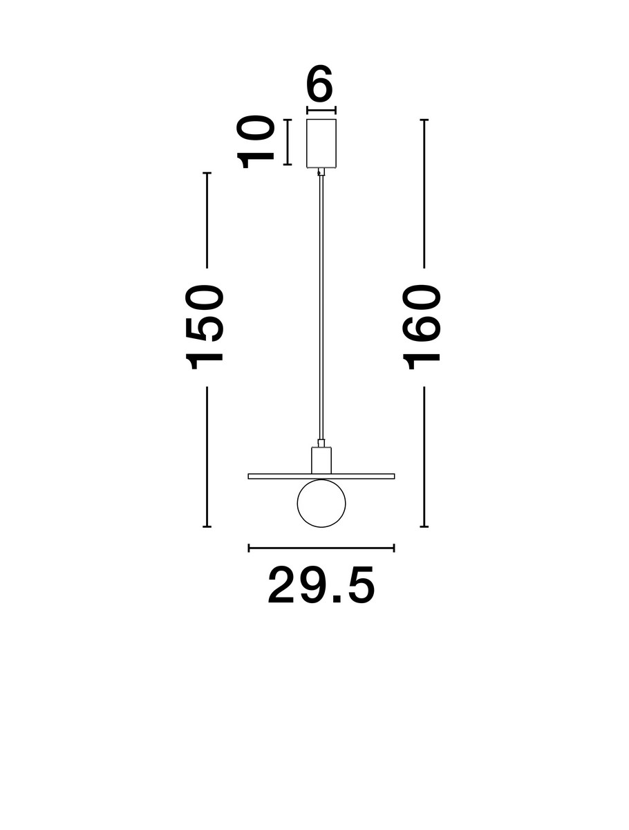 Lampa wisząca Asunta 1xE27 w kolorze czarnym i beżowym, z okrągłym kloszem na metalowej podstawie. Wymiary: 150 cm długości zawieszenia, 29,5 cm średnicy klosza. Prosta, nowoczesna forma, idealna do różnych aranżacji wnętrz.