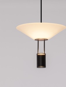 Ayaviri lampa wisząca 1xLED 8W czarna LE44595